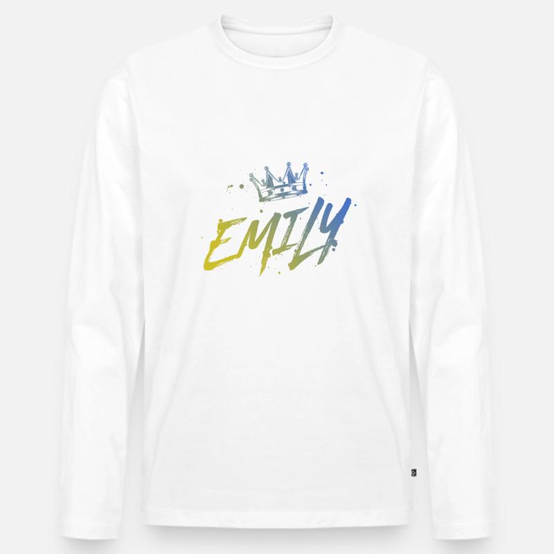 Emily - Männer Premium Bio Langarmshirt - undefined
