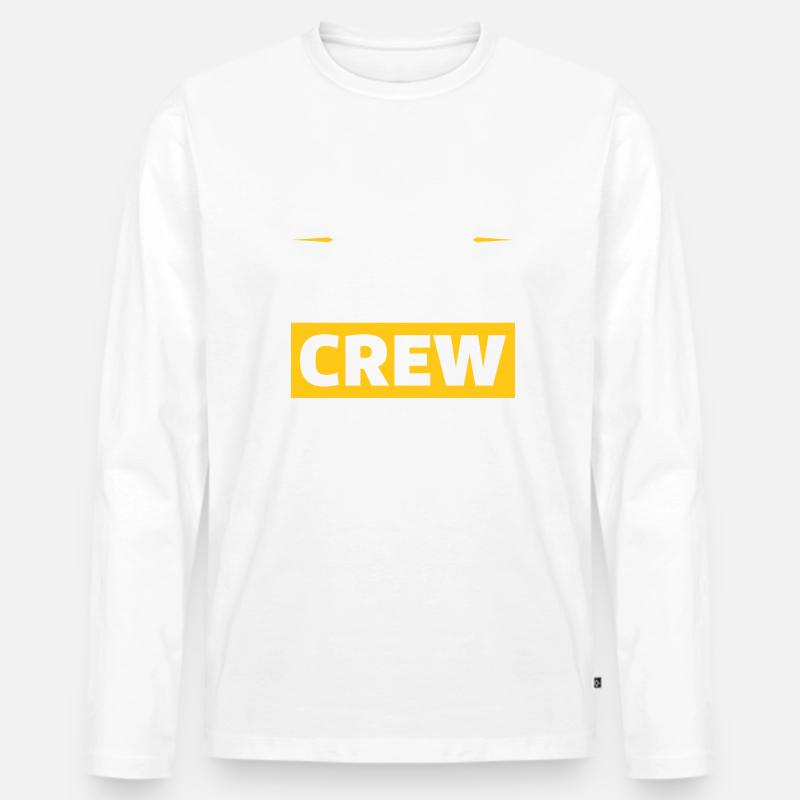 Darts Crew - Männer Premium Bio Langarmshirt - undefined