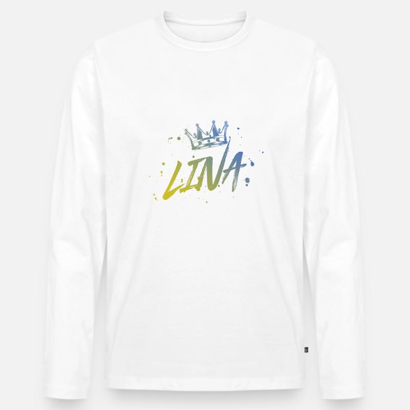 Lina - Männer Premium Bio Langarmshirt - undefined