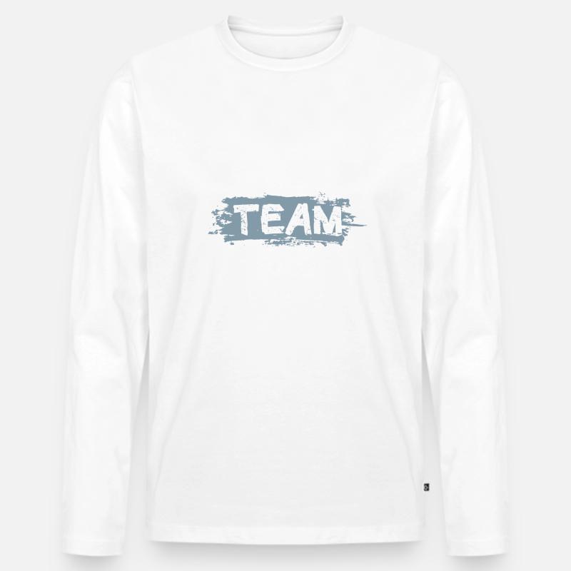 Motorcycle Team - Männer Premium Bio Langarmshirt - undefined