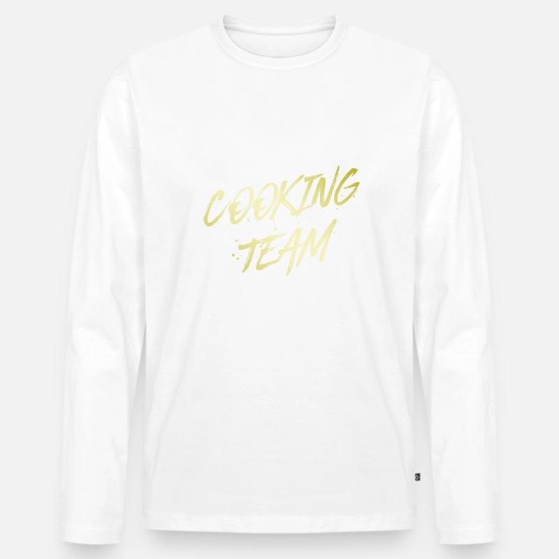 Cooking Team - Männer Premium Bio Langarmshirt - undefined