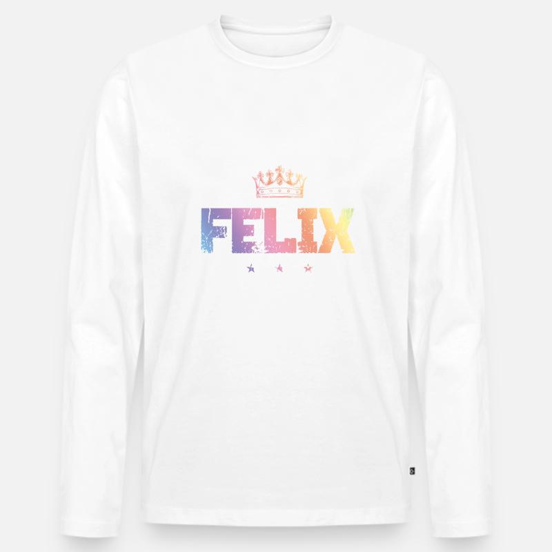 Felix - Männer Premium Bio Langarmshirt - undefined