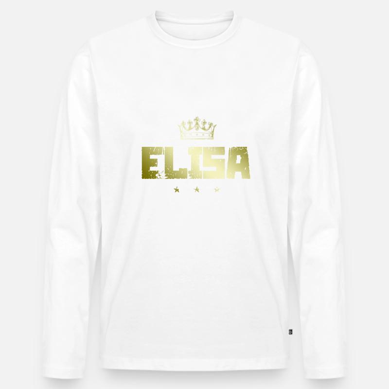 Elisa - Männer Premium Bio Langarmshirt - undefined