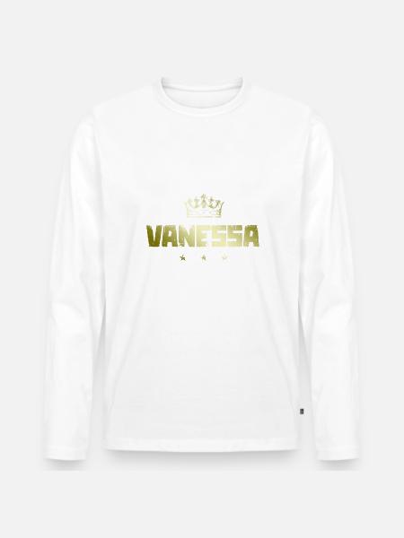 Vanessa - Men's Premium Organic Long Sleeve Shirt -