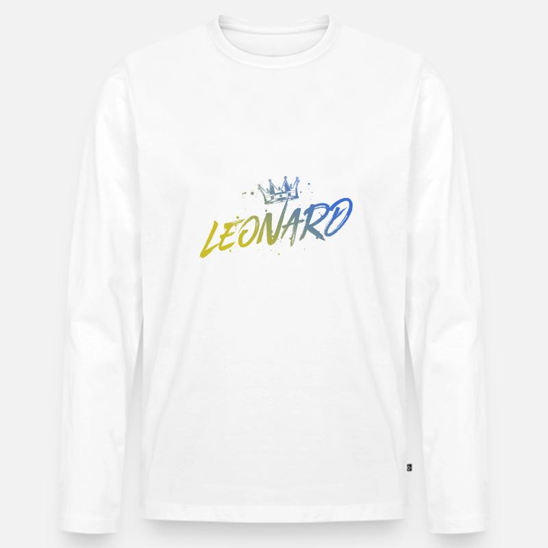 Leonard - Männer Premium Bio Langarmshirt - undefined