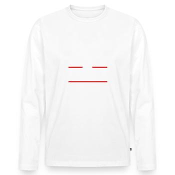 MMA Fighter Mixed Martial Arts - Männer Premium Bio Langarmshirt - Weiß - Vorne - Nico (187cm)