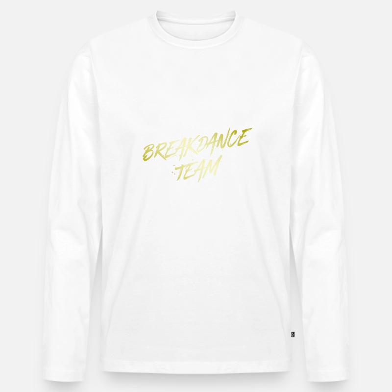 Breakdance Team - Männer Premium Bio Langarmshirt - undefined