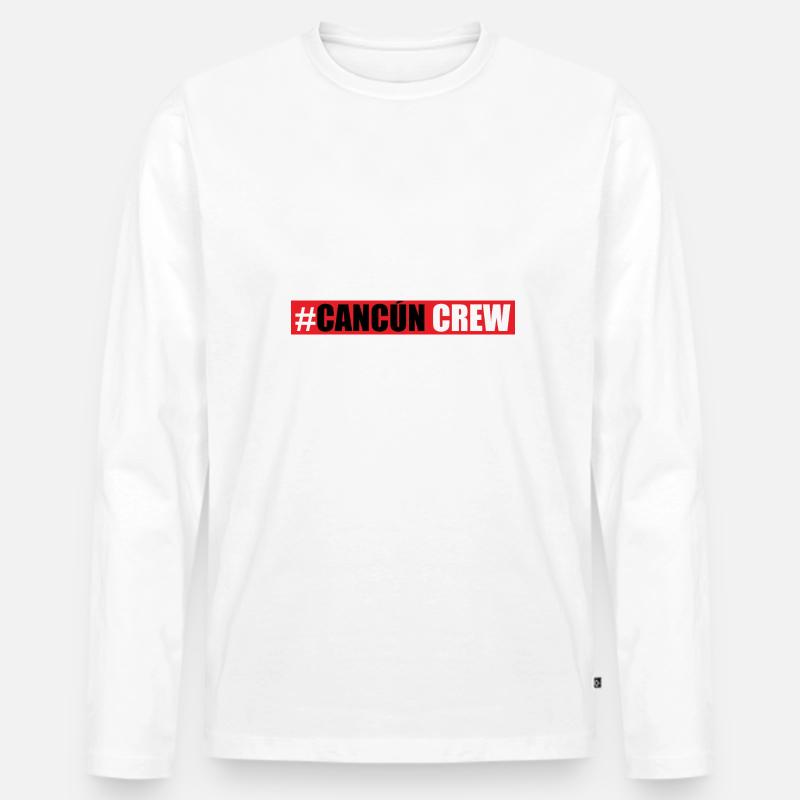 Cancun Crew - Männer Premium Bio Langarmshirt - undefined