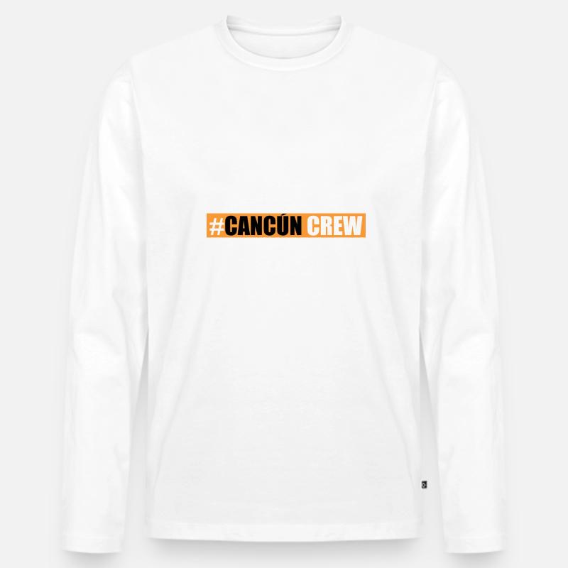 Cancun Crew - Männer Premium Bio Langarmshirt - undefined