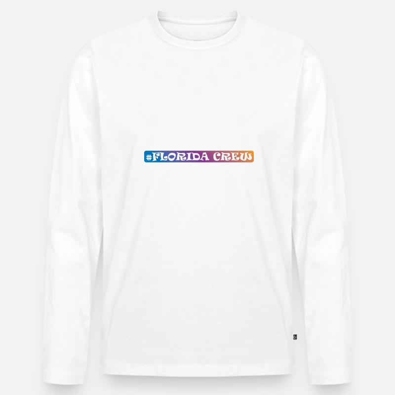 Florida Crew - Männer Premium Bio Langarmshirt - undefined