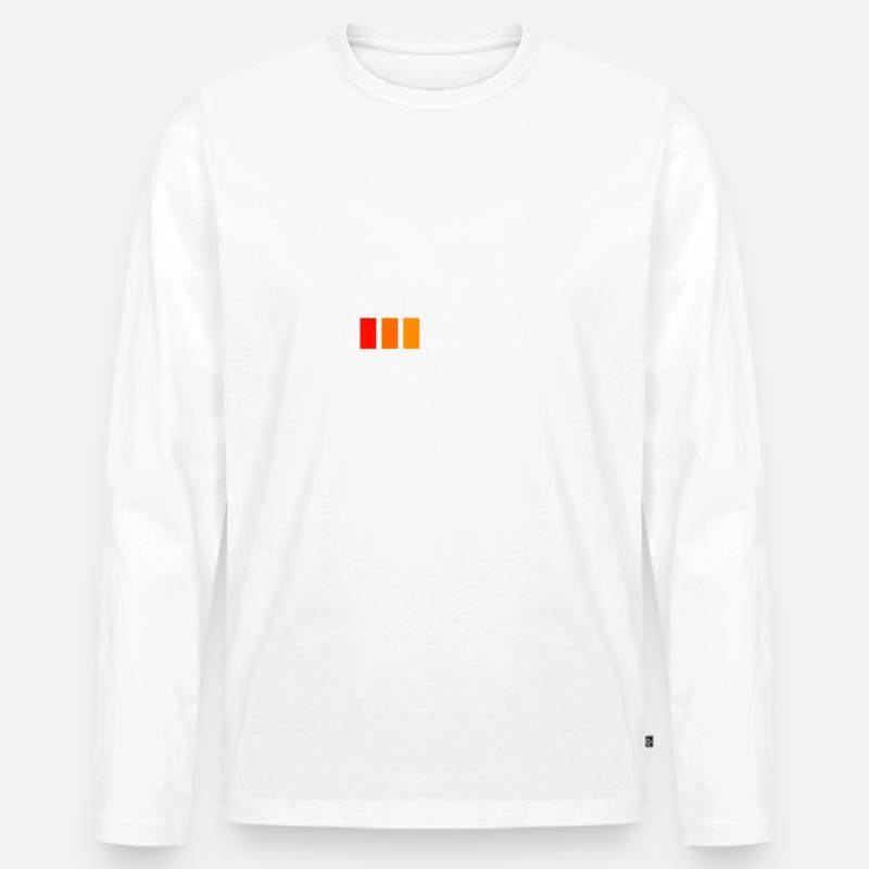 Papa 2020 loading... - Männer Premium Bio Langarmshirt - Weiß