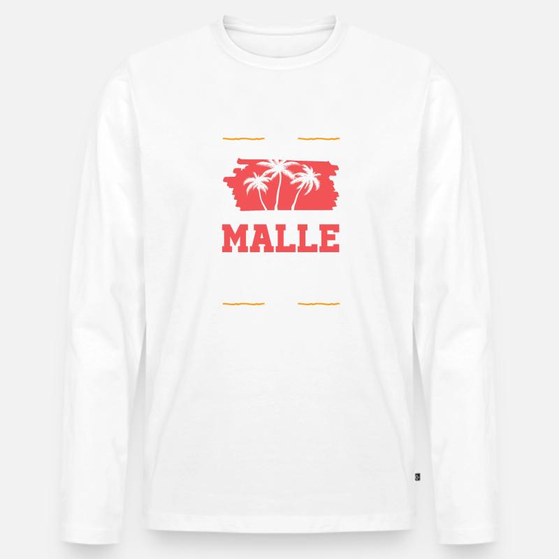 Malle 2022 - Männer Premium Bio Langarmshirt - undefined
