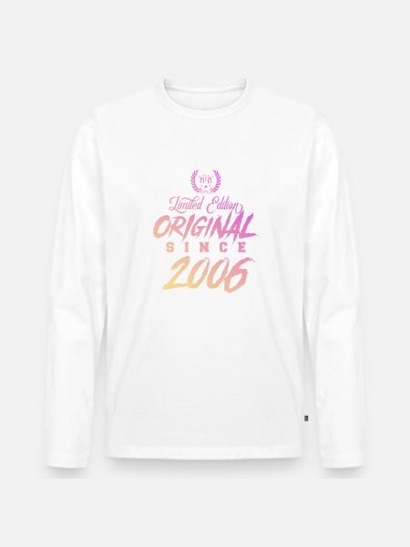 2006 limited edition original - Men's Premium Organic Long Sleeve Shirt - 