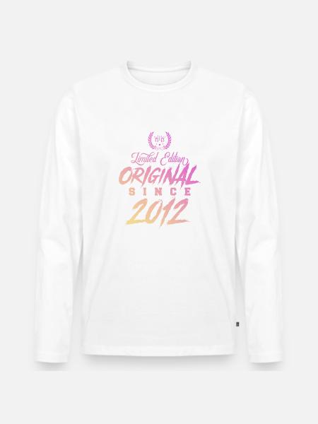 Édition limitée originale 2012 - T-shirt manches longues Premium bio Homme -