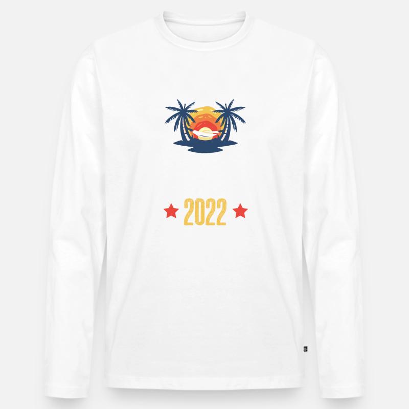 Greece 2022 - Männer Premium Bio Langarmshirt - undefined