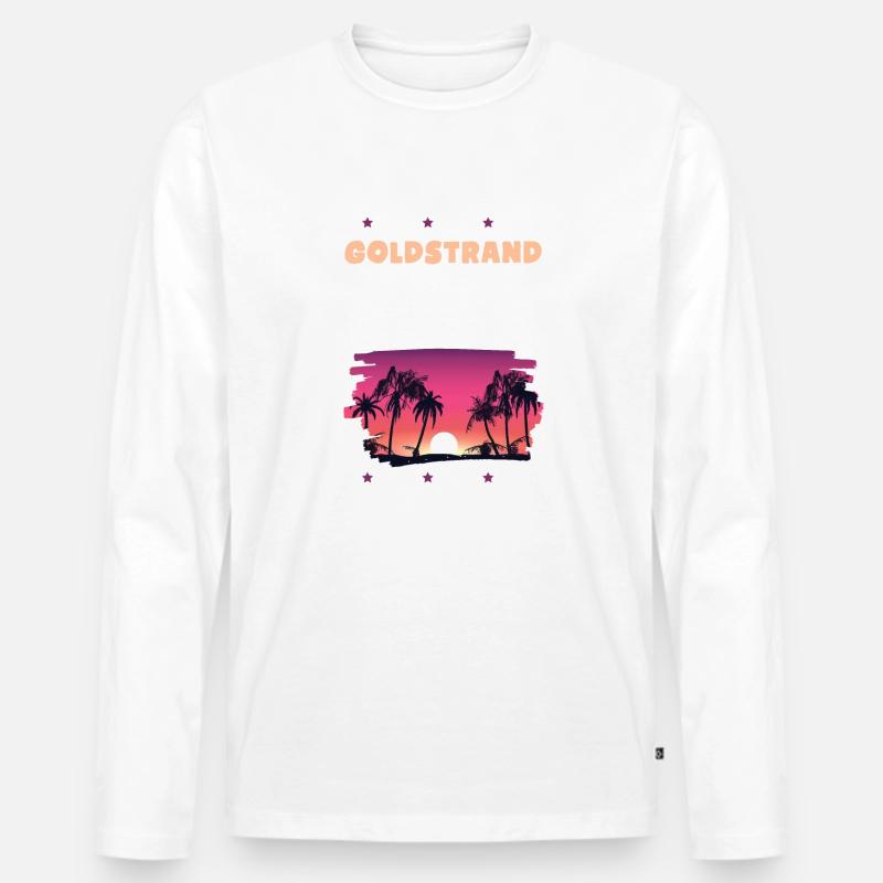 Goldstrand 2022 - Männer Premium Bio Langarmshirt - undefined