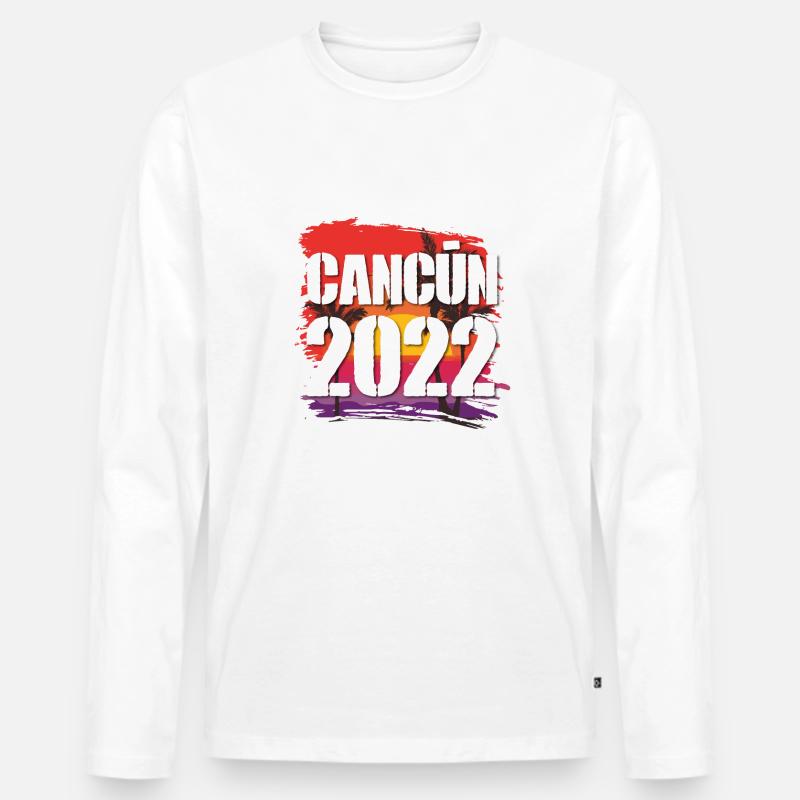 Cancun 2022 - Männer Premium Bio Langarmshirt - undefined