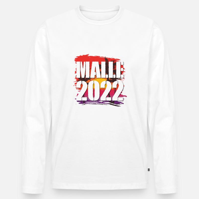 Malle 2022 - Männer Premium Bio Langarmshirt - undefined