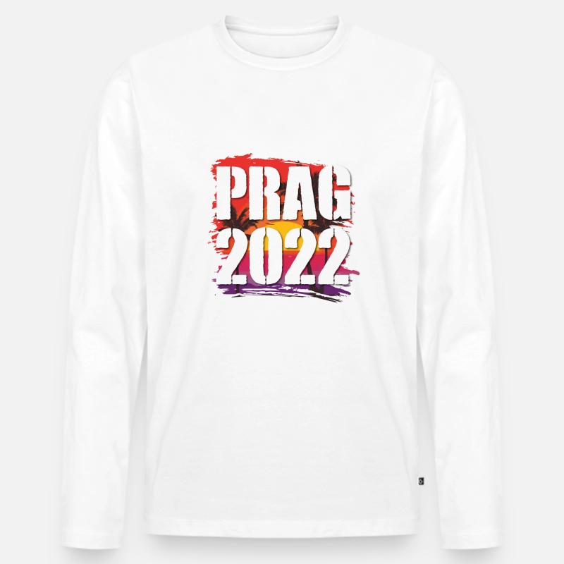Prag 2022 - Männer Premium Bio Langarmshirt - undefined