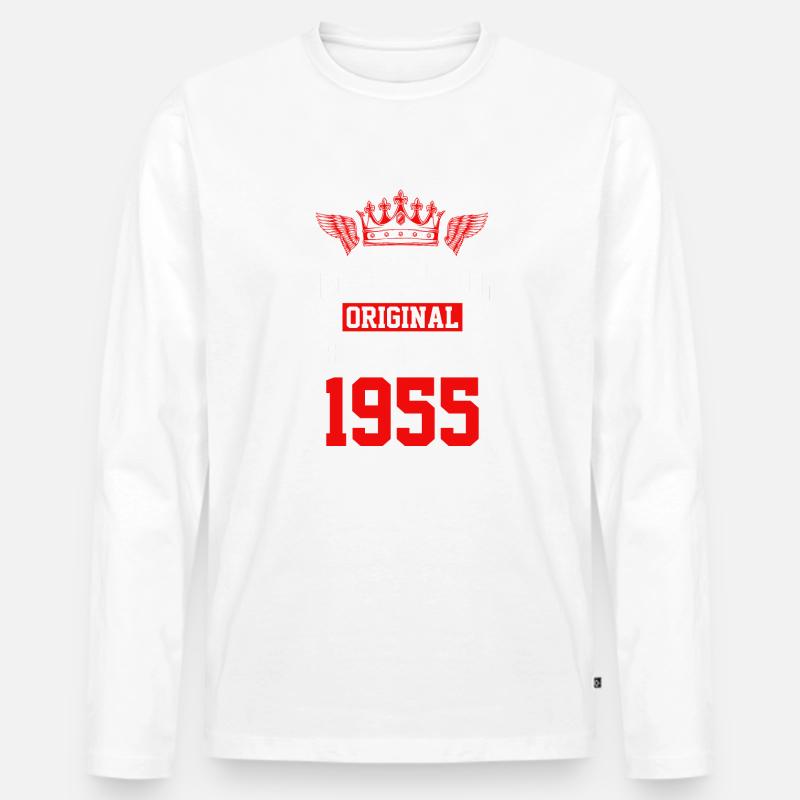 1955 limited edition - Männer Premium Bio Langarmshirt - undefined