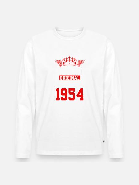 1954 limited edition - Men's Premium Organic Long Sleeve Shirt -