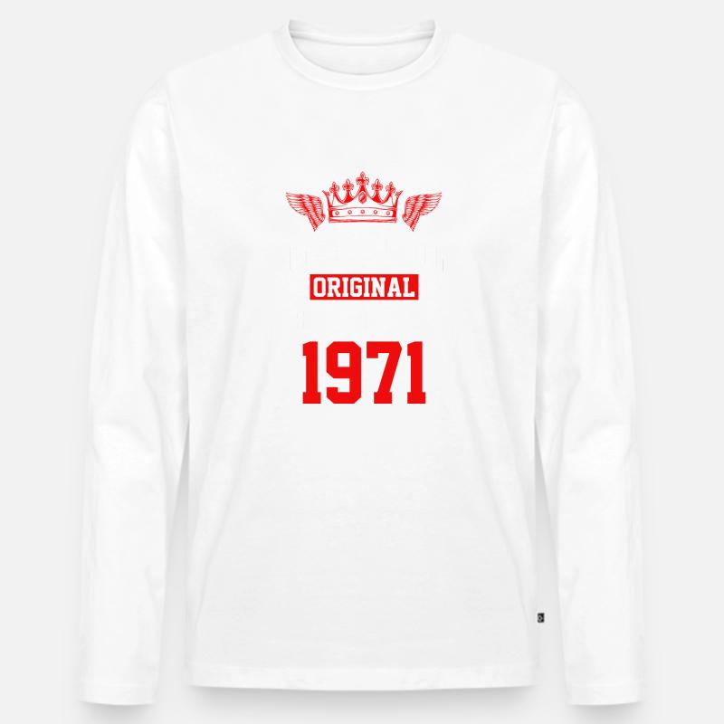 1971 limited edition - Männer Premium Bio Langarmshirt - undefined