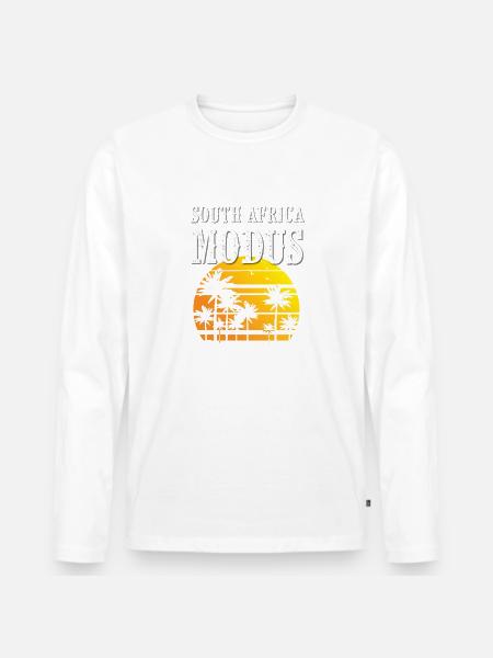 South Africa Mode - Men's Premium Organic Long Sleeve Shirt -