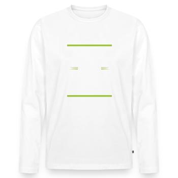 Boxing Crew - Men's Premium Organic Long Sleeve Shirt - white - Front - Nico (187cm)