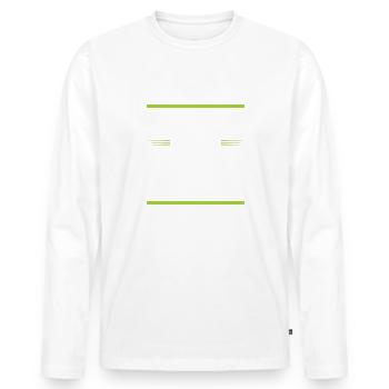 Kickboxing Crew - Men's Premium Organic Long Sleeve Shirt - white - Front - Nico (187cm)
