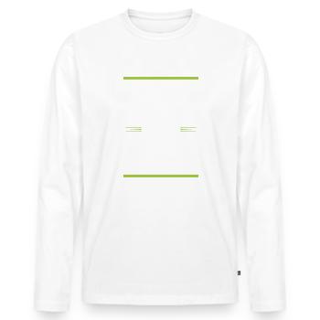 Mma Crew - Männer Premium Bio Langarmshirt - Weiß - Vorne - Nico (187cm)