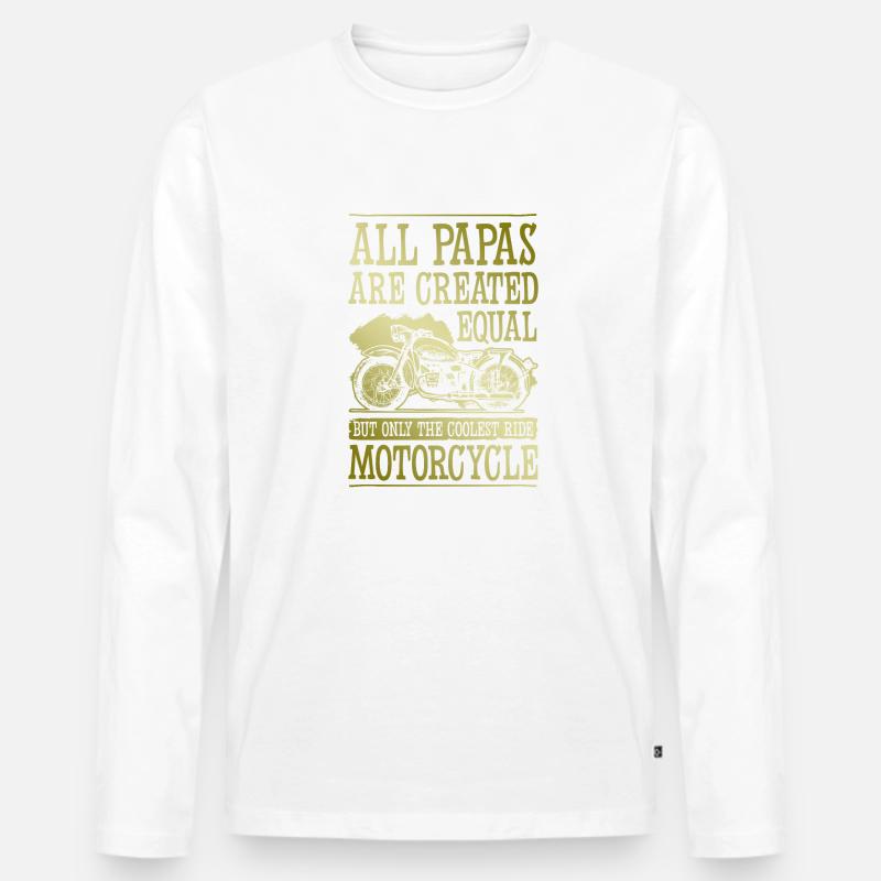 Bowling Split - Männer Premium Bio Langarmshirt - undefined