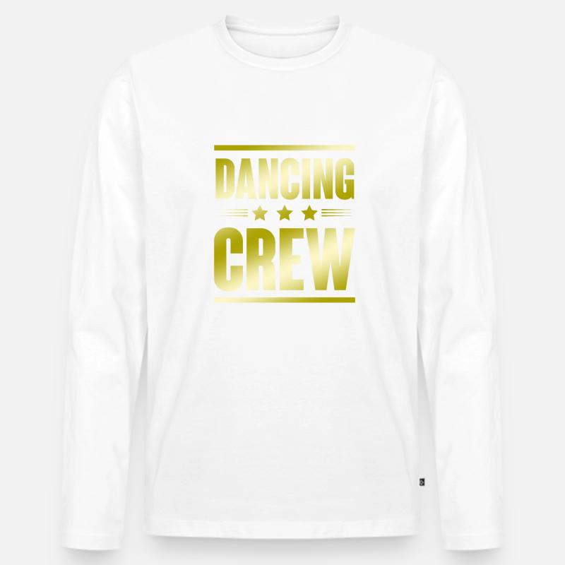 Dancing Crew - Männer Premium Bio Langarmshirt - undefined