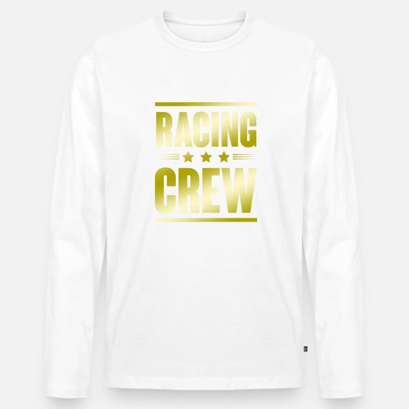 Racing Crew - Männer Premium Bio Langarmshirt - undefined