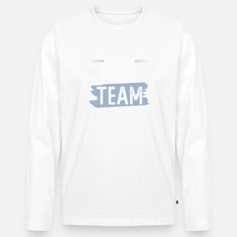 Bowling Team - Männer Premium Bio Langarmshirt - undefined