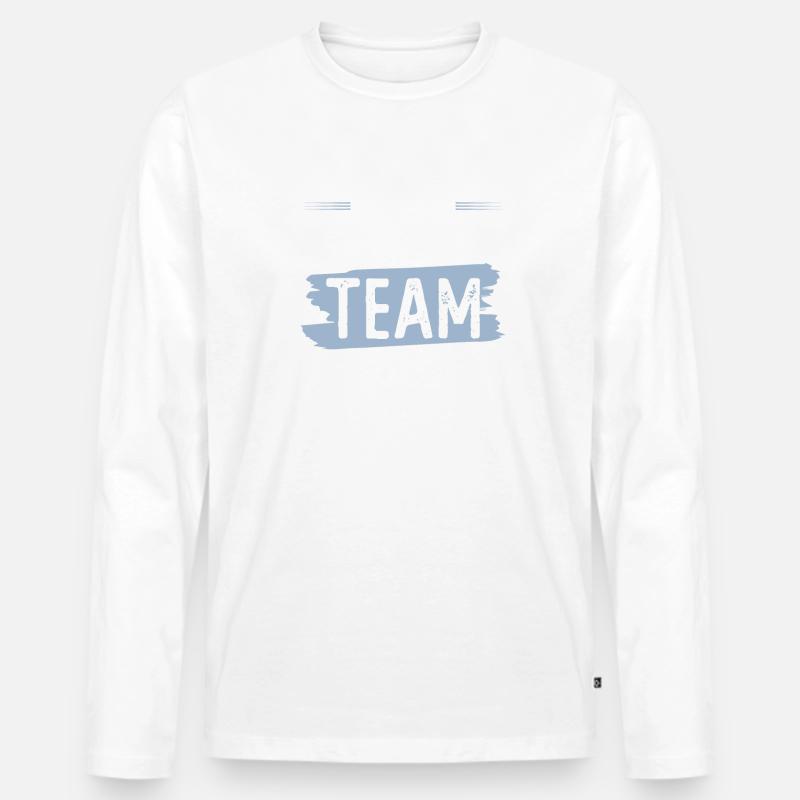 Motorcycle Team - Männer Premium Bio Langarmshirt - undefined
