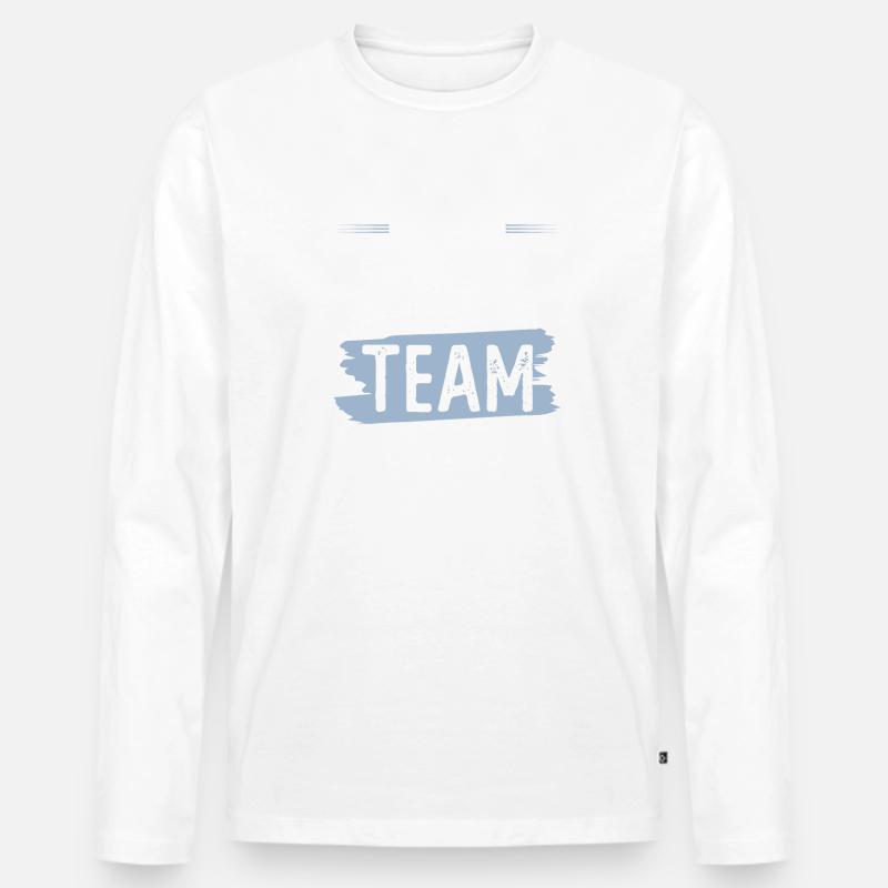 Vegan Team - Männer Premium Bio Langarmshirt - undefined