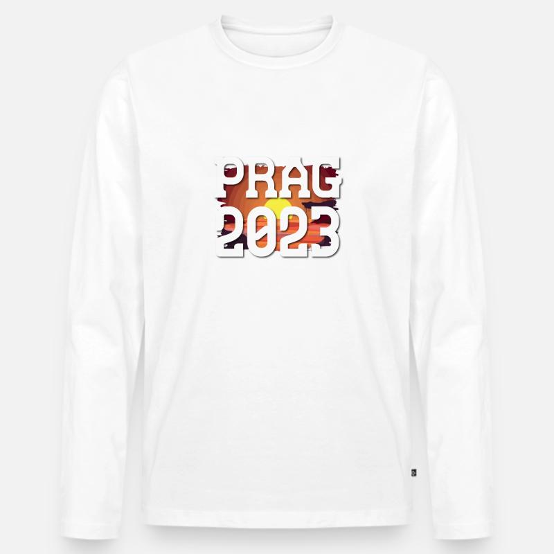 Prag 2023 - Männer Premium Bio Langarmshirt - undefined