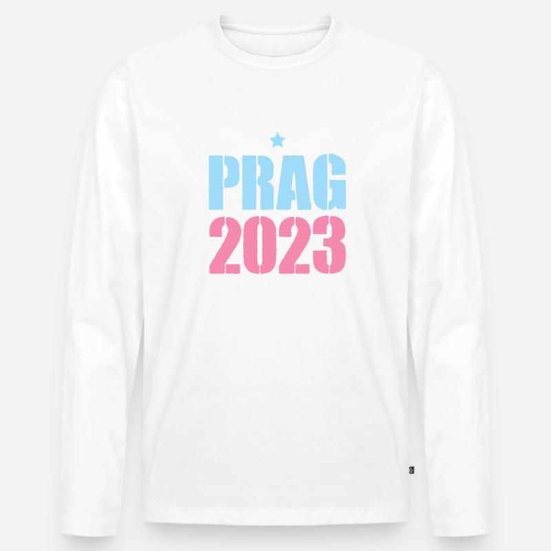 Prag 2023 - Männer Premium Bio Langarmshirt - undefined
