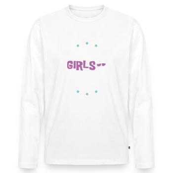 Apres-Ski Girls Tour - Männer Premium Bio Langarmshirt - Weiß - Vorne - Nico (187cm)