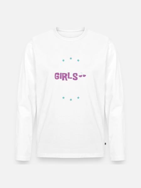Après-Ski Girls Tour - Men's Premium Organic Long Sleeve Shirt - 
