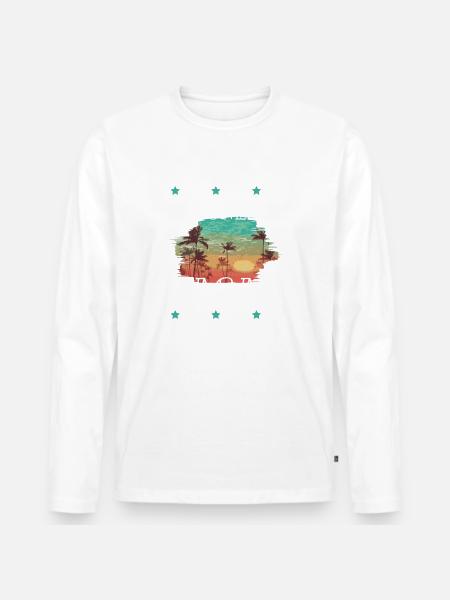 Indonesia Holidays - Men's Premium Organic Long Sleeve Shirt -