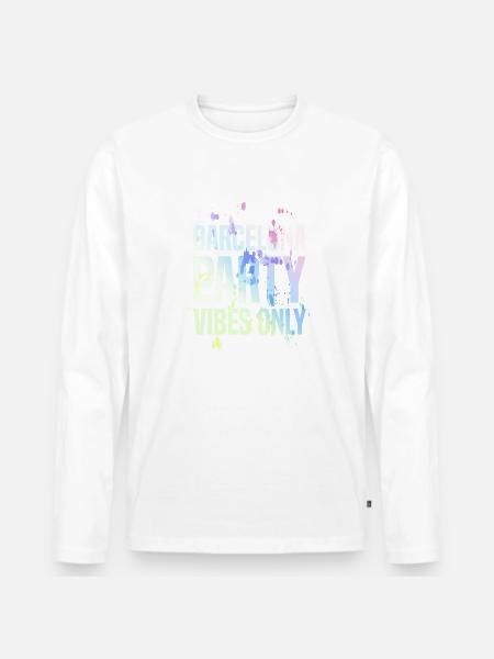 Barcelona Party Vibes - Men's Premium Organic Long Sleeve Shirt -