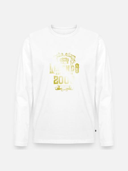 2006 Legends Birthday - Men's Premium Organic Long Sleeve Shirt -