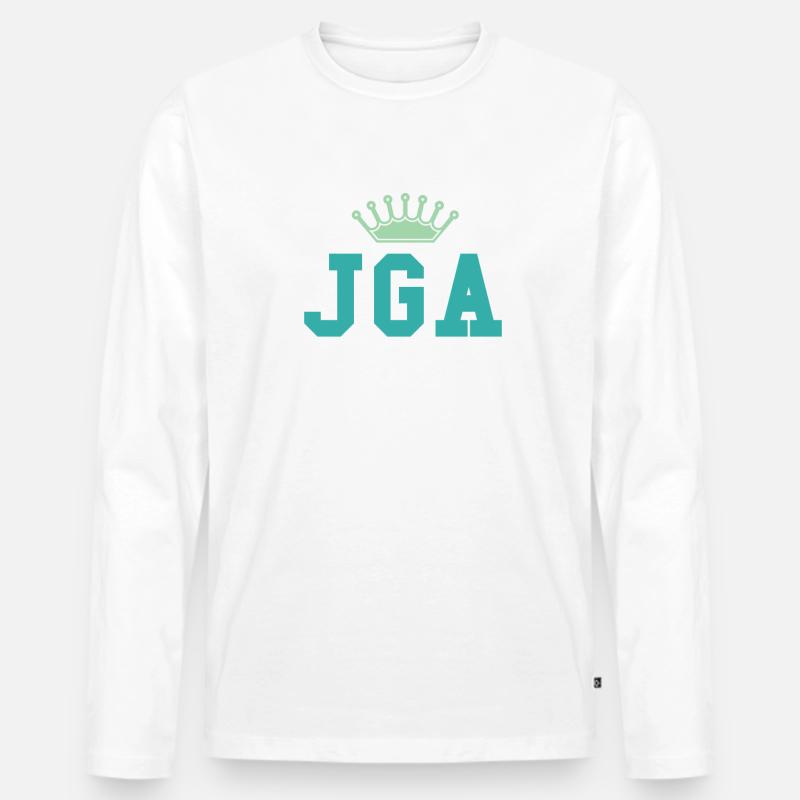 Jga 2024 Junggesellenabschied - Männer Premium Bio Langarmshirt - undefined