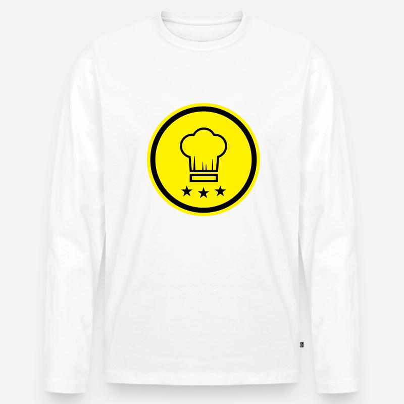 Kochmütze Koch - Männer Premium Bio Langarmshirt - undefined