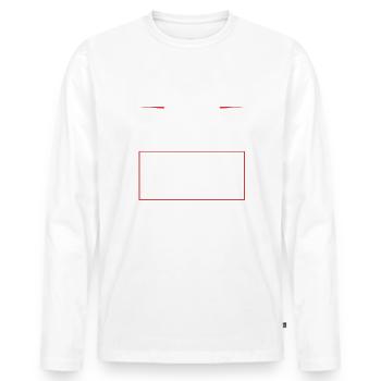 Dancing Crew - Männer Premium Bio Langarmshirt - Weiß - Vorne - Nico (187cm)