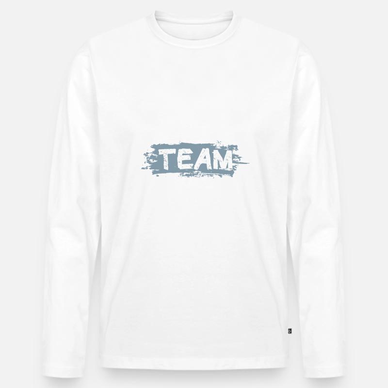 Grill Team - Männer Premium Bio Langarmshirt - undefined