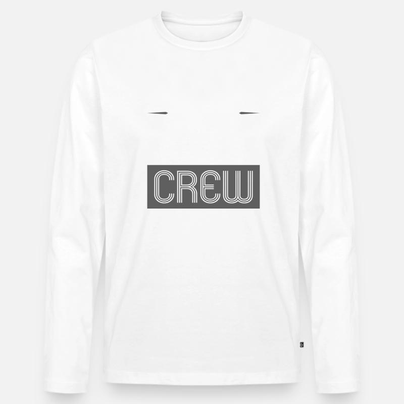 Bride Crew - Männer Premium Bio Langarmshirt - undefined