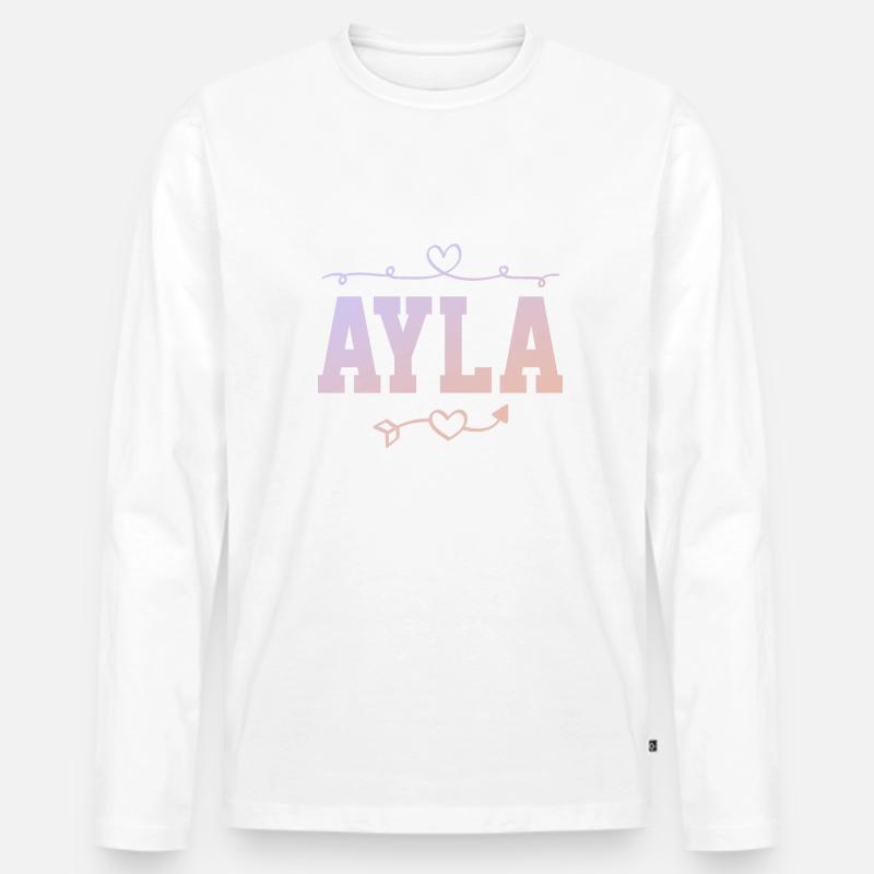 Alessia - Maglia a manica lunga ecologica premium da uomo - undefined