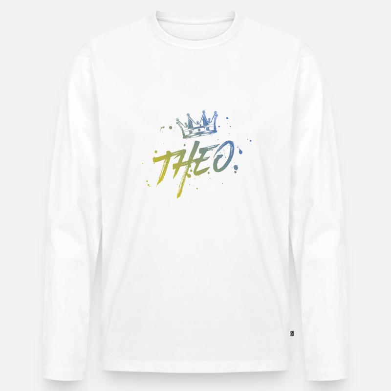 Theo - Männer Premium Bio Langarmshirt - undefined